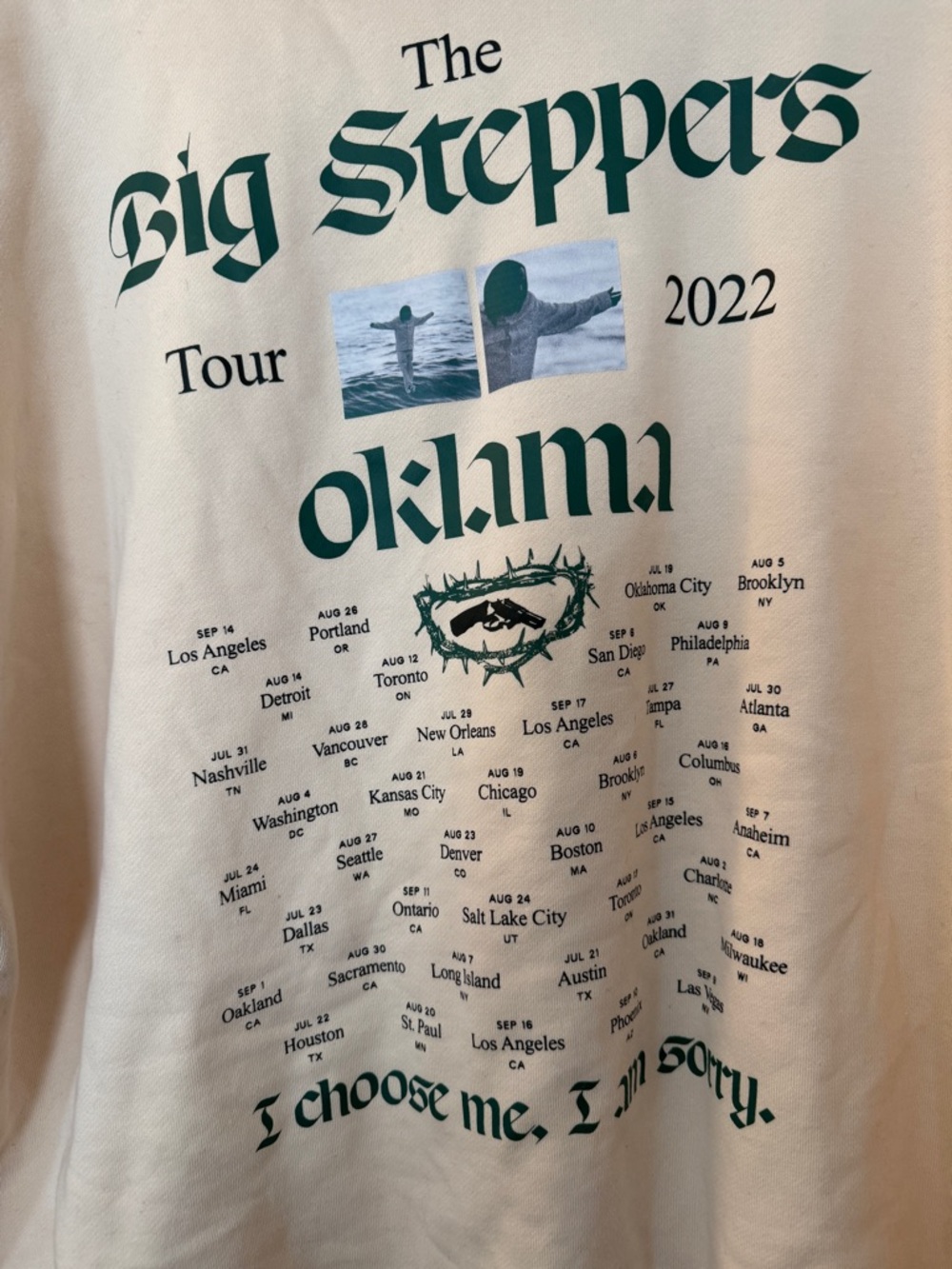 MENS XL THE BIG STEPPERS TOUR 2022 CHICAGO CONCERT KENDRICK LAMAR - Picture 4 of 5
